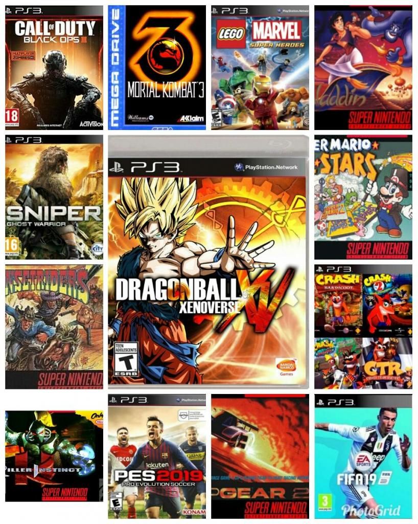 SUPER PACK DE 16 JUEGOS PARA TU PS3