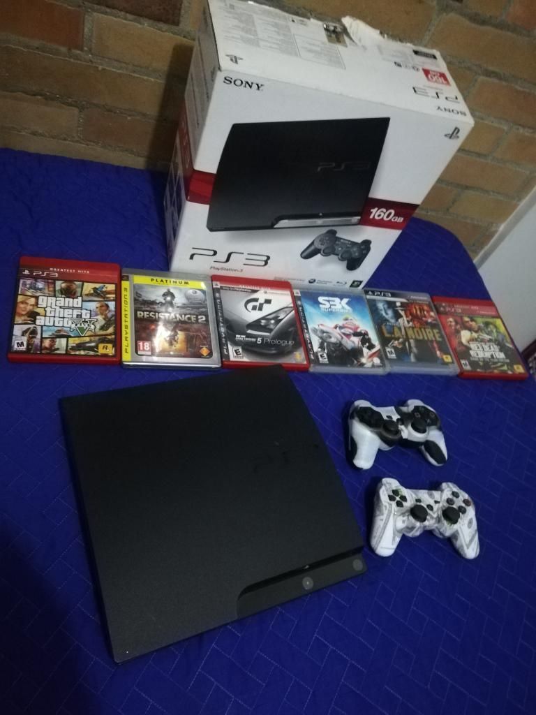 Vendo Ps3 con 13 Juegos