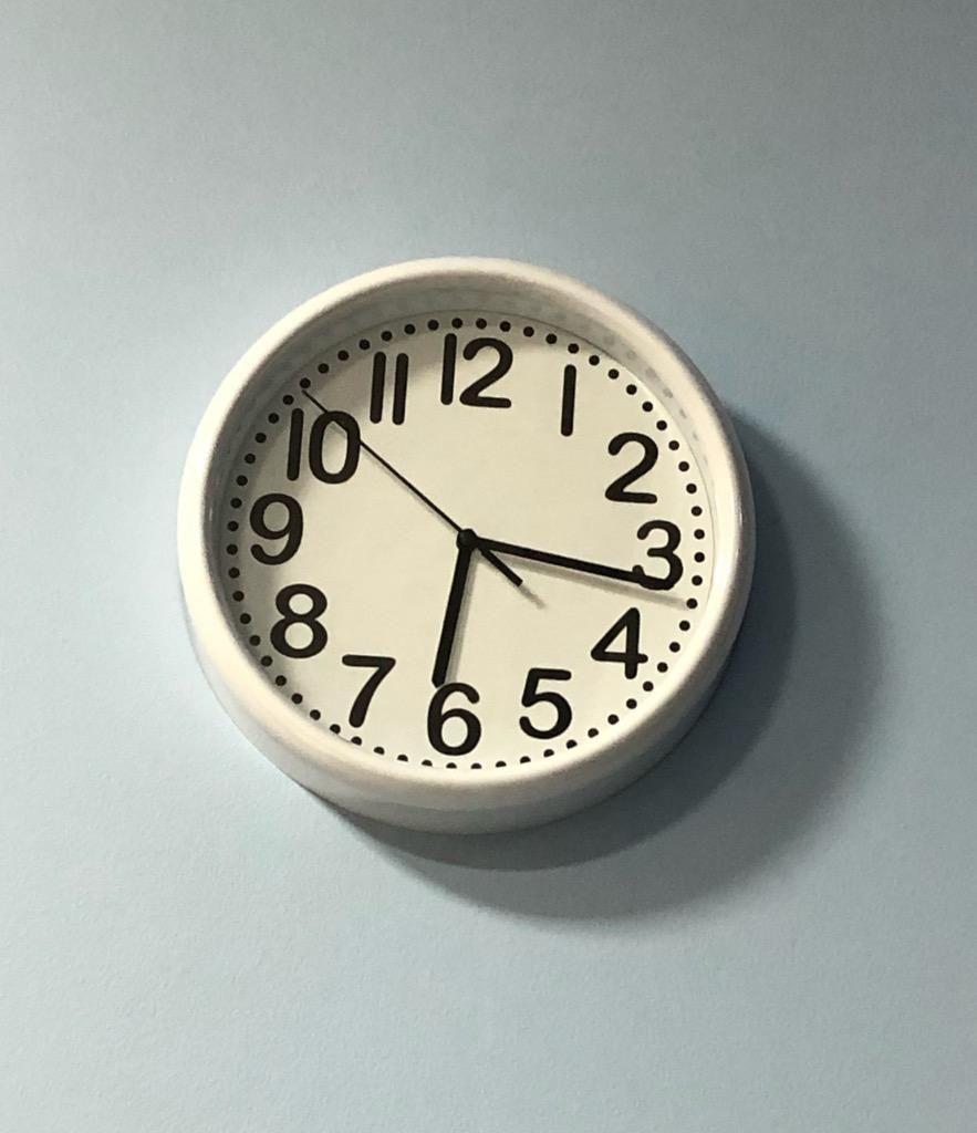 Reloj de Pared Blanco