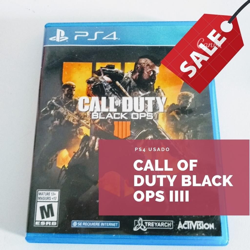 Call Of Duty Black Ops 4 para Ps4