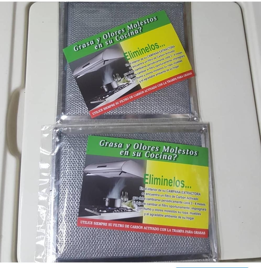 Filtro de Grasa Y Carbón para Campana