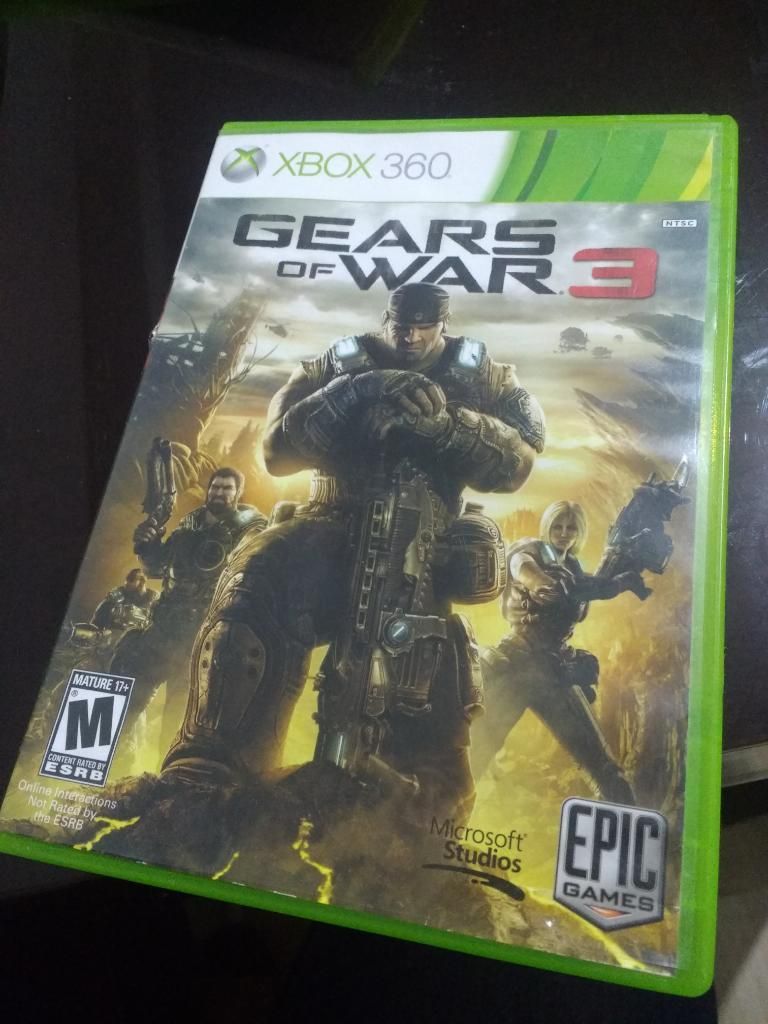 Gears Of War 3 Xbox 360