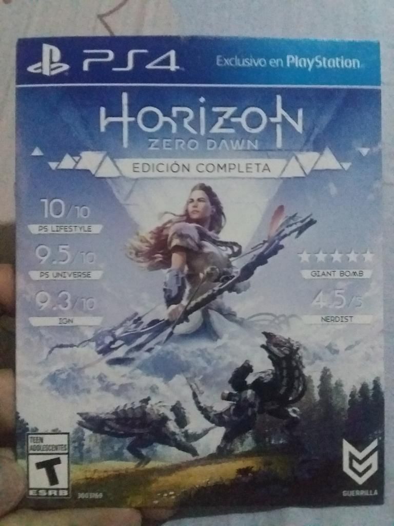 Horizon Zero Dawn Edicion Completa Ps4