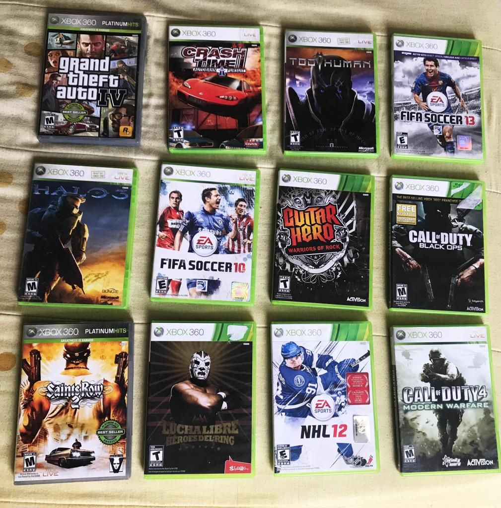 Juegos Originales Xbox 360 Envío Gratis