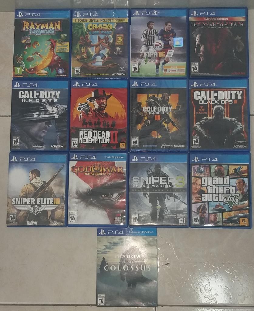 Juegos de Ps4