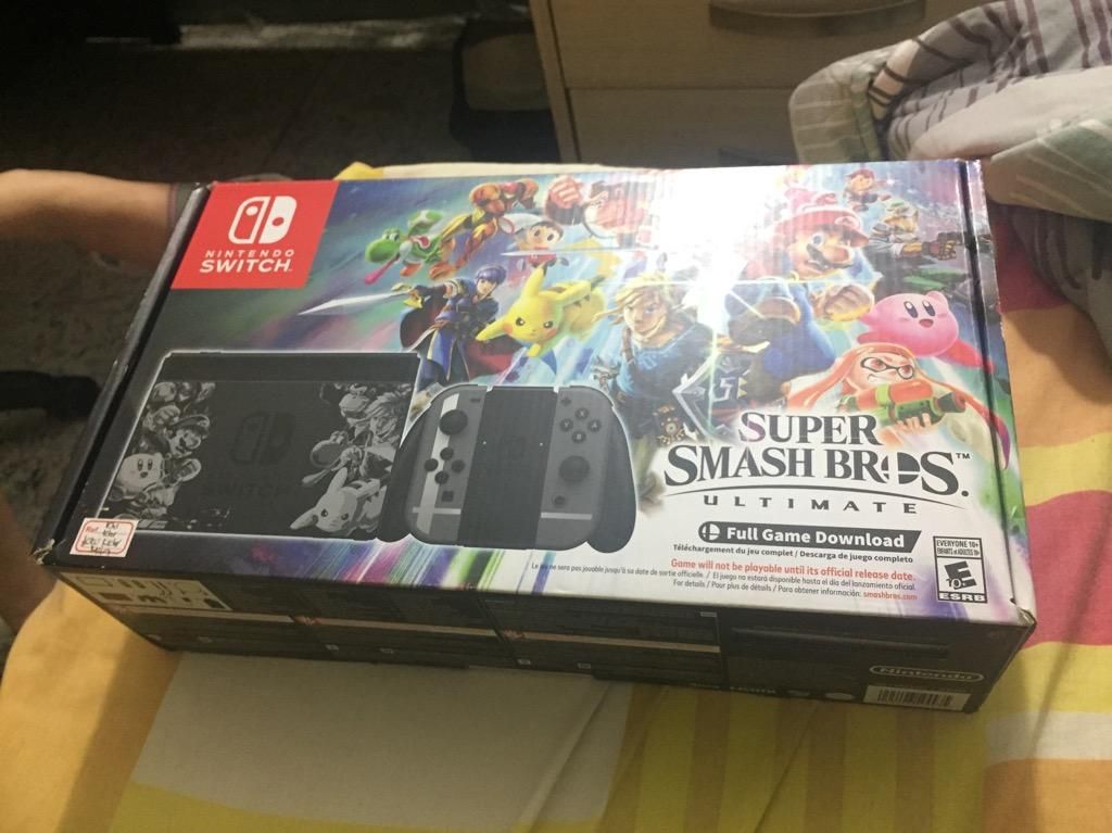 Nintendo Switch Edicion Super Smash Bros