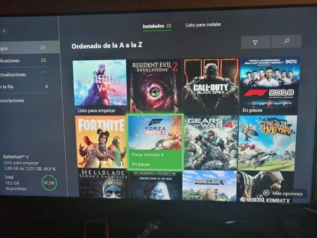One 23 Juegos 2 Controles Consola Xbox