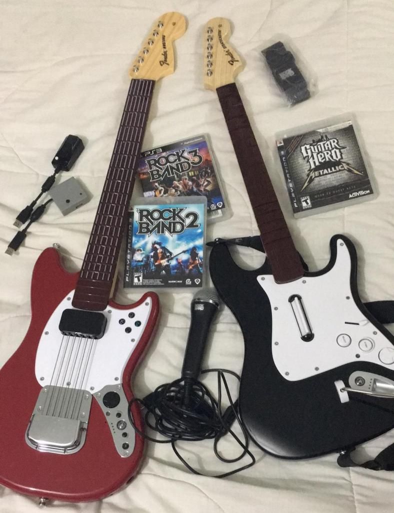 Vendo Guitarras Rock Band