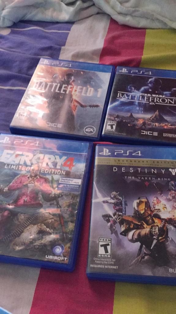 Vendo O Cambio Juegos de Ps4