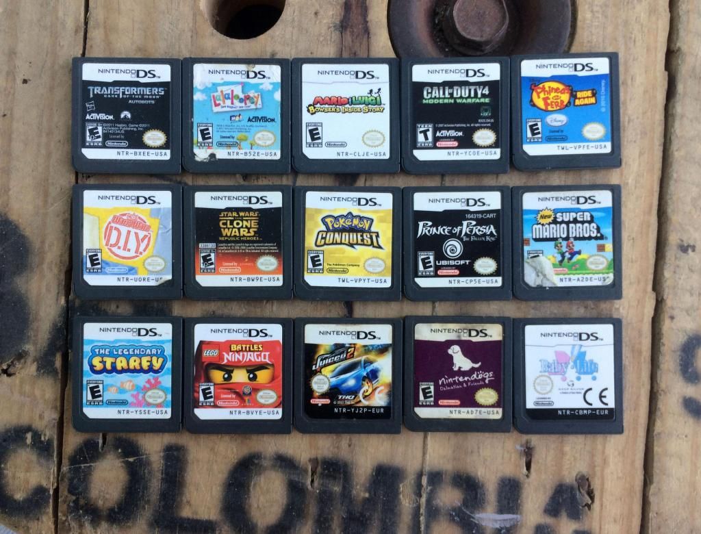 Videojuegos para Nintendo DS de segunda