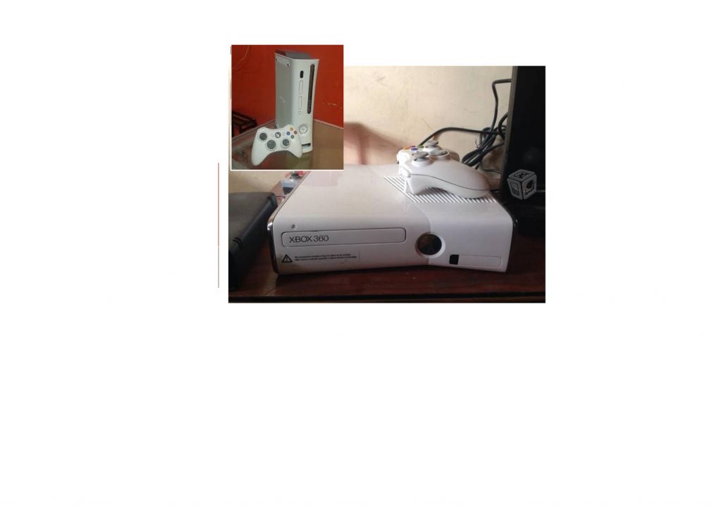 XBOX 360 BLANCO