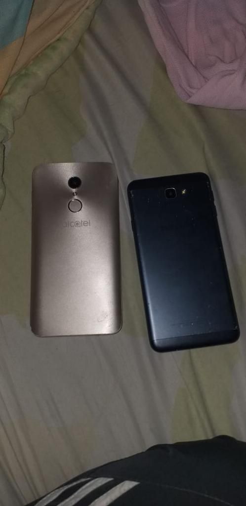 2 Cel Un Alcaltel A3 Plus j7 Prime