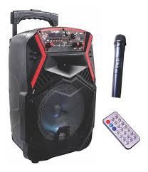 Cabina Sonido Bluetooth 250 W Micrófono Control