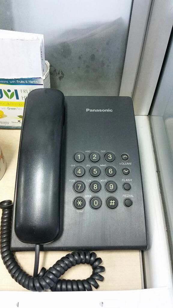 Telefono Fijo Panasonic Kx-ts500lxb