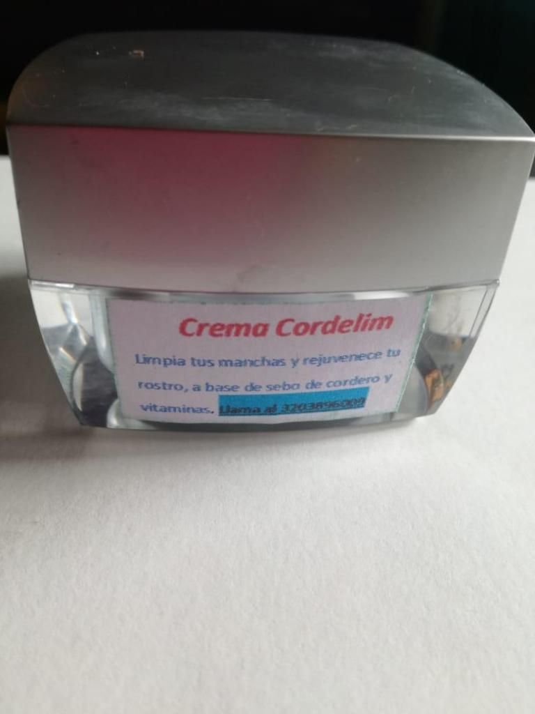 Crema quitamanchas cordelin