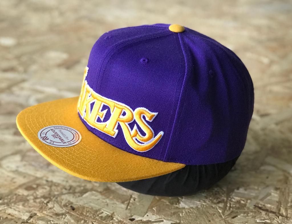 Gorra Mitchell & Ness Original Snapback Los Angeles Lakers