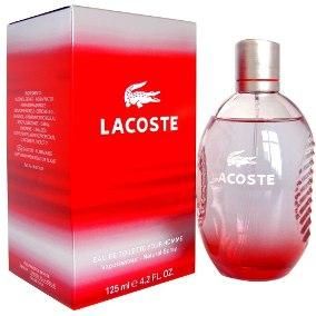 Perfume Locion Inspirada En Lacoste Red 125 Ml