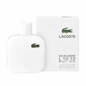 Perfume Locion Lacoste Blanca White Hombre 100 Ml