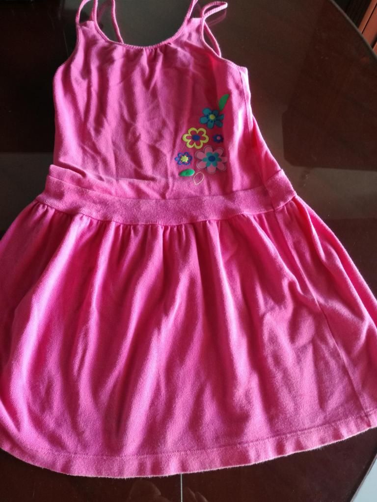 VESTIDO ROSADO EN FRANELA