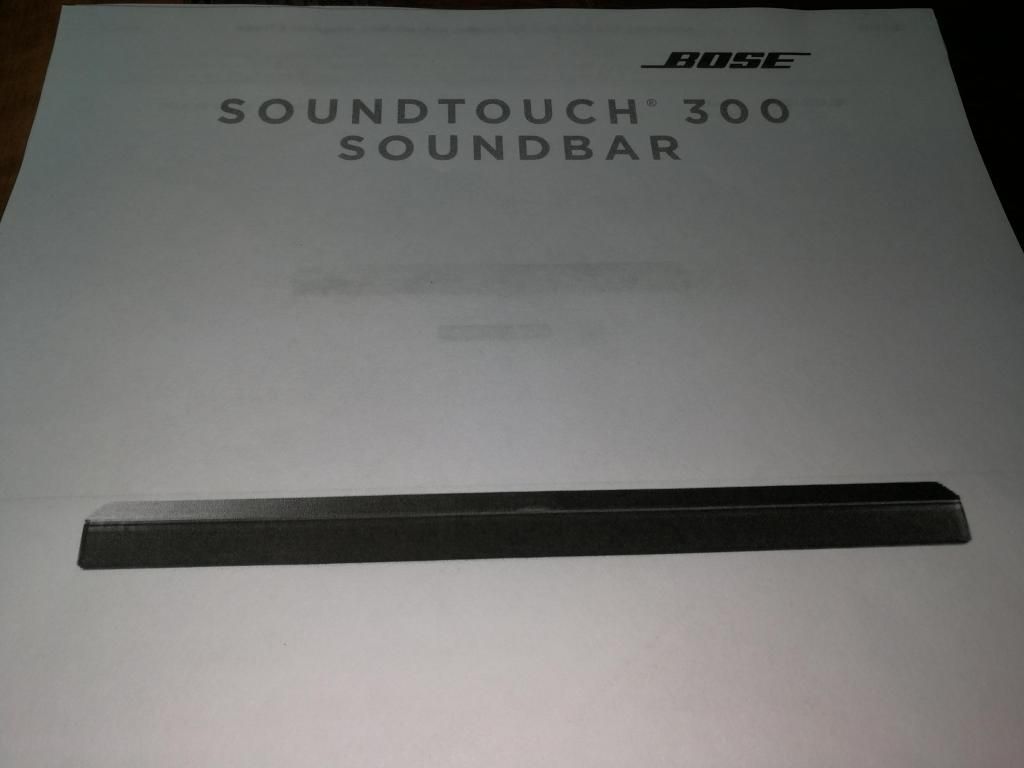 Barra de sonido Bose Soundbar Sound Touche 300 VENDO