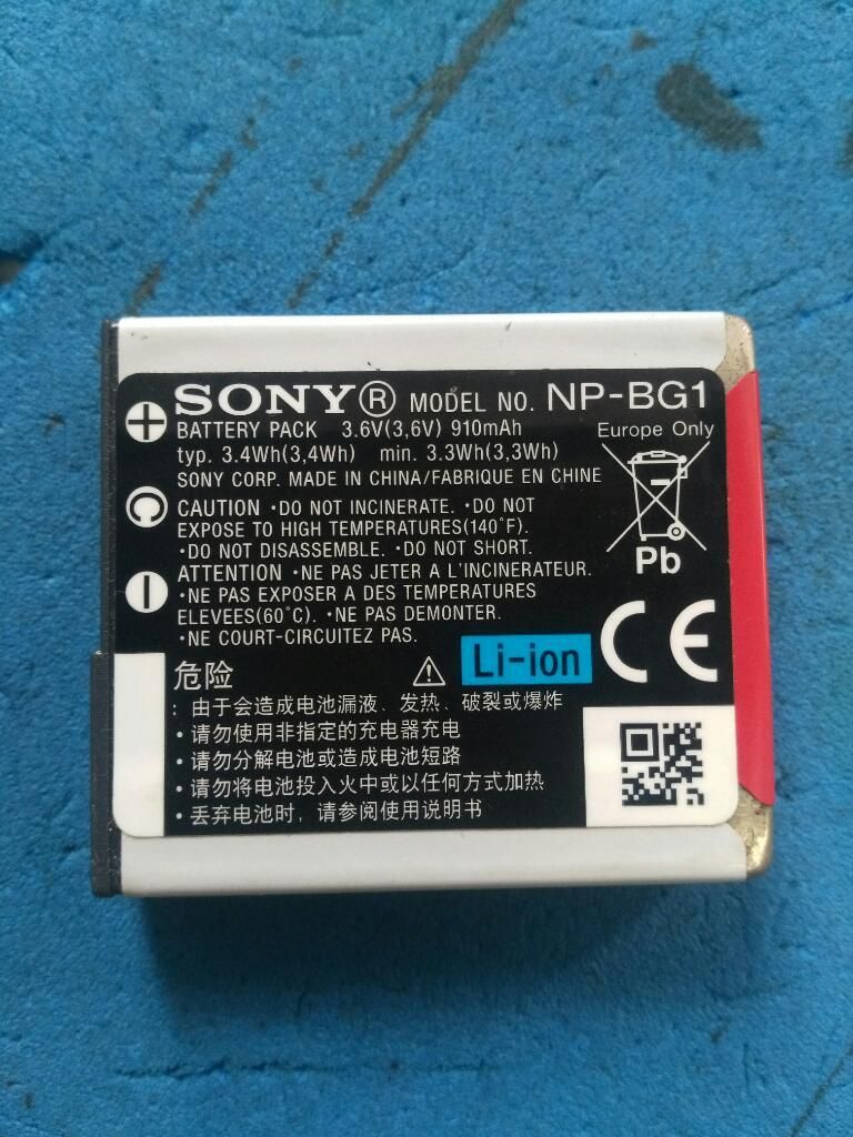 Bateria de Camara Sony