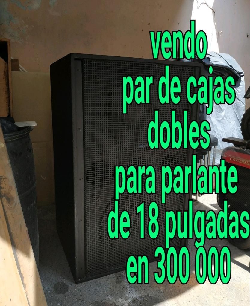 Cabinas para bajo 18 Pulgadas Parlantes