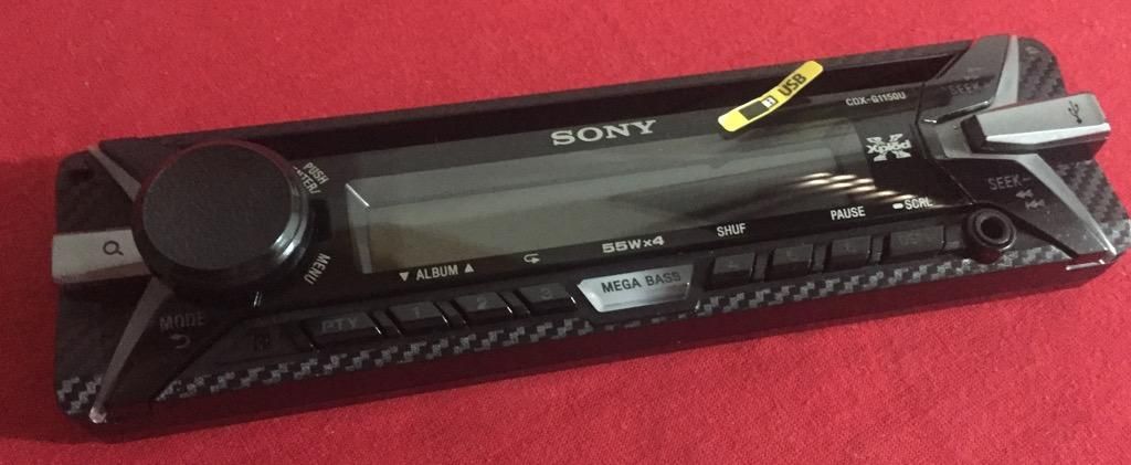 Careta Reproductor Sony Cdx-GU