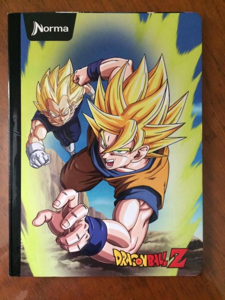 Cuaderno de Dragon Ball Z