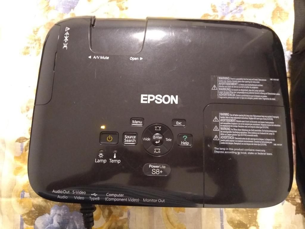 Proyector Epson PowerLite S8 De segunda