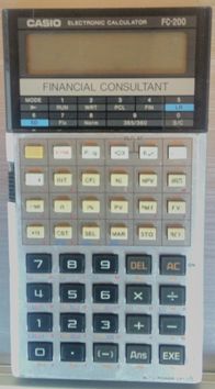 Calculadora Financiera Fc-200 Casio