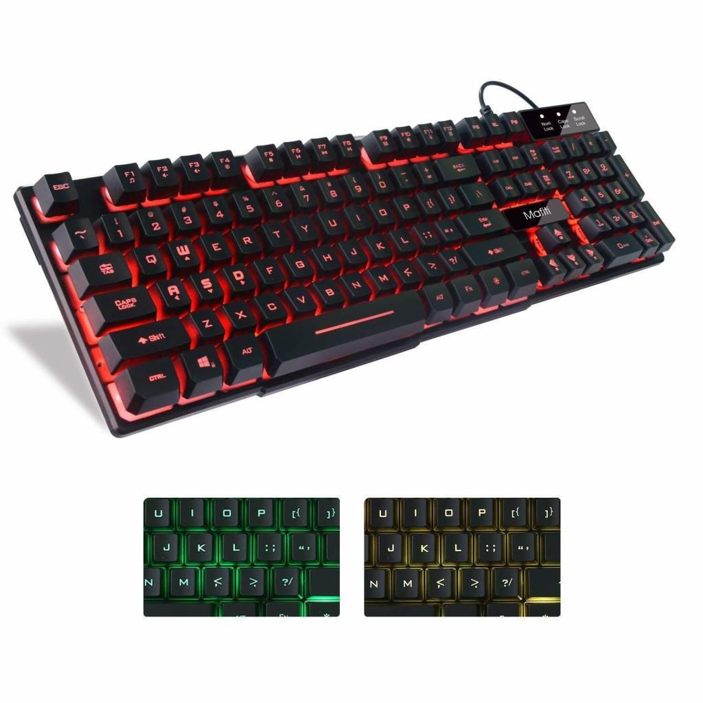 Gaming Keyboard, mafiti rk100 Teclado mecánico de