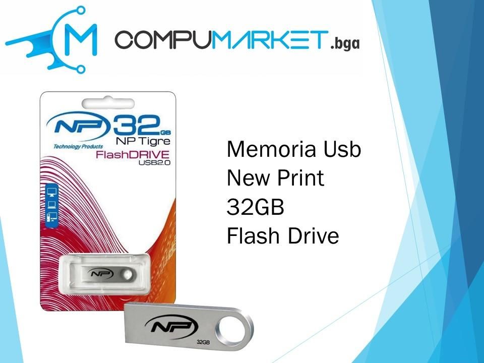 Memoria usb new print 32gb flash drive nuevo y facturado