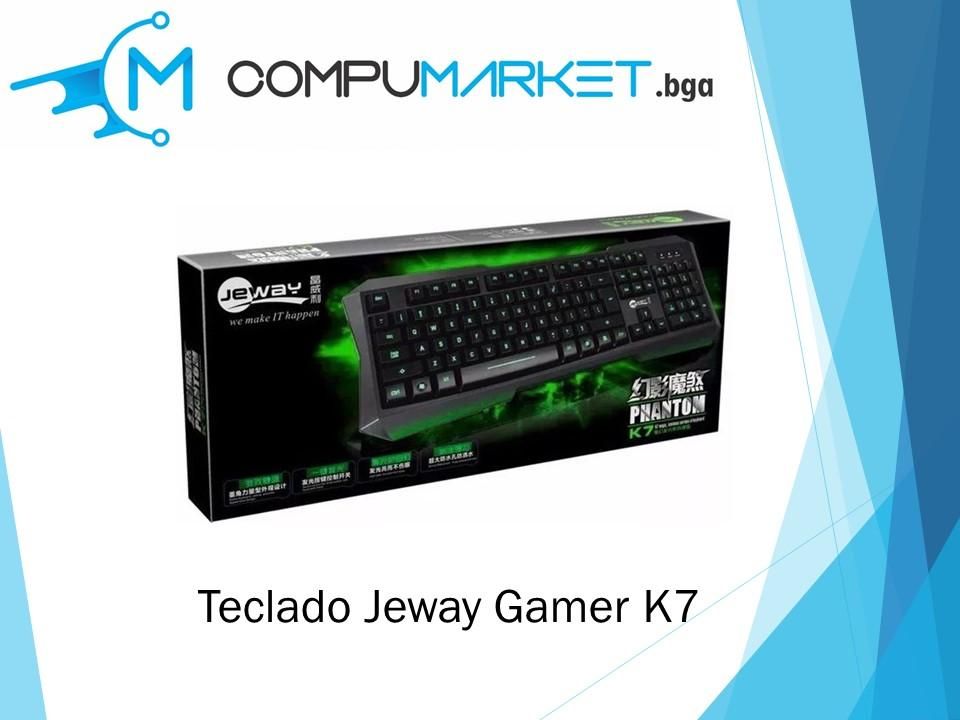 Teclado Jeway gamer K7 nuevo y facturado