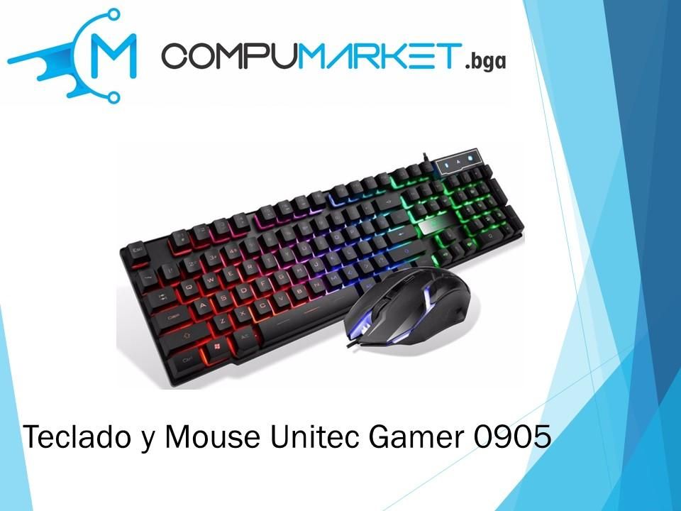 Teclado y mouse combo Unitec gamer DG- nuevo y facturado