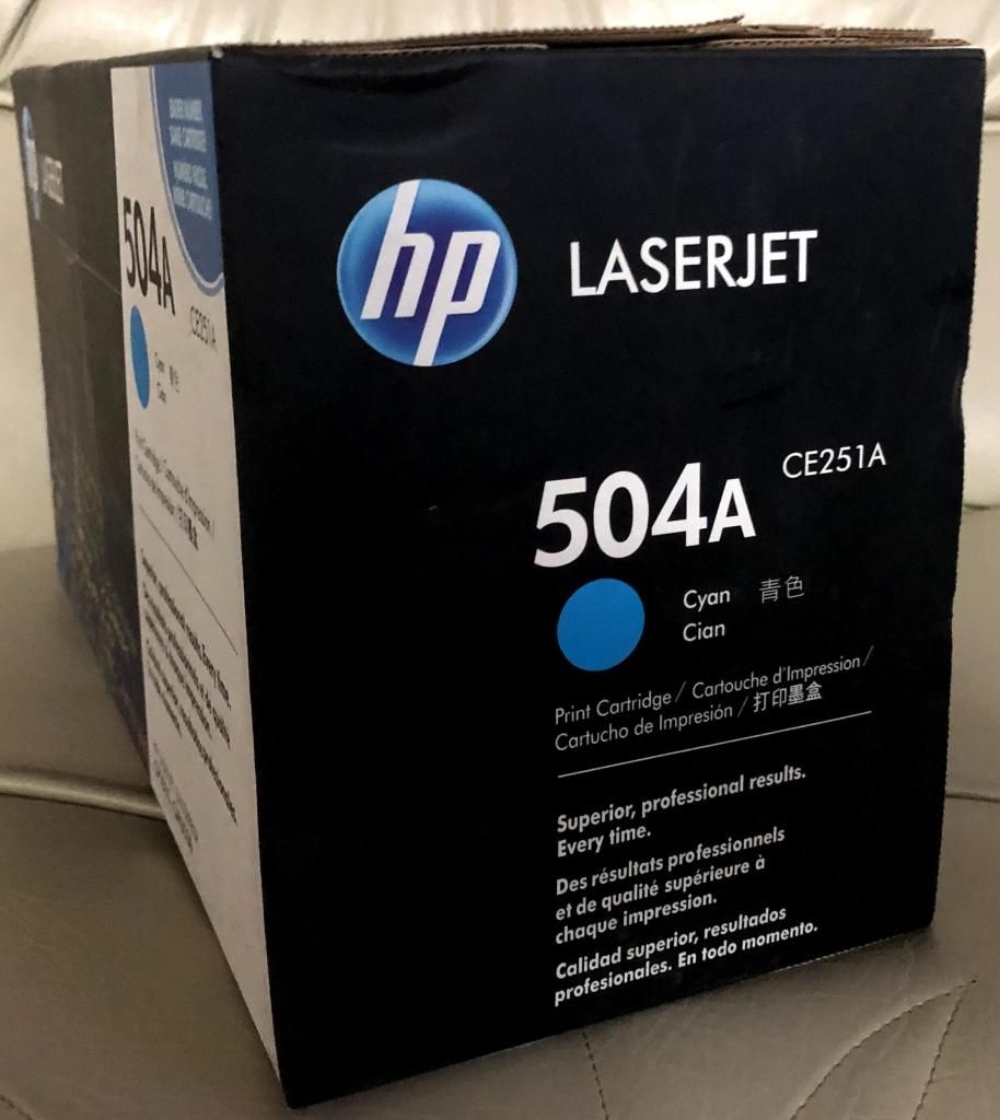 Toner HP Laserjet 504A CE251A, Enterprise CP, CM