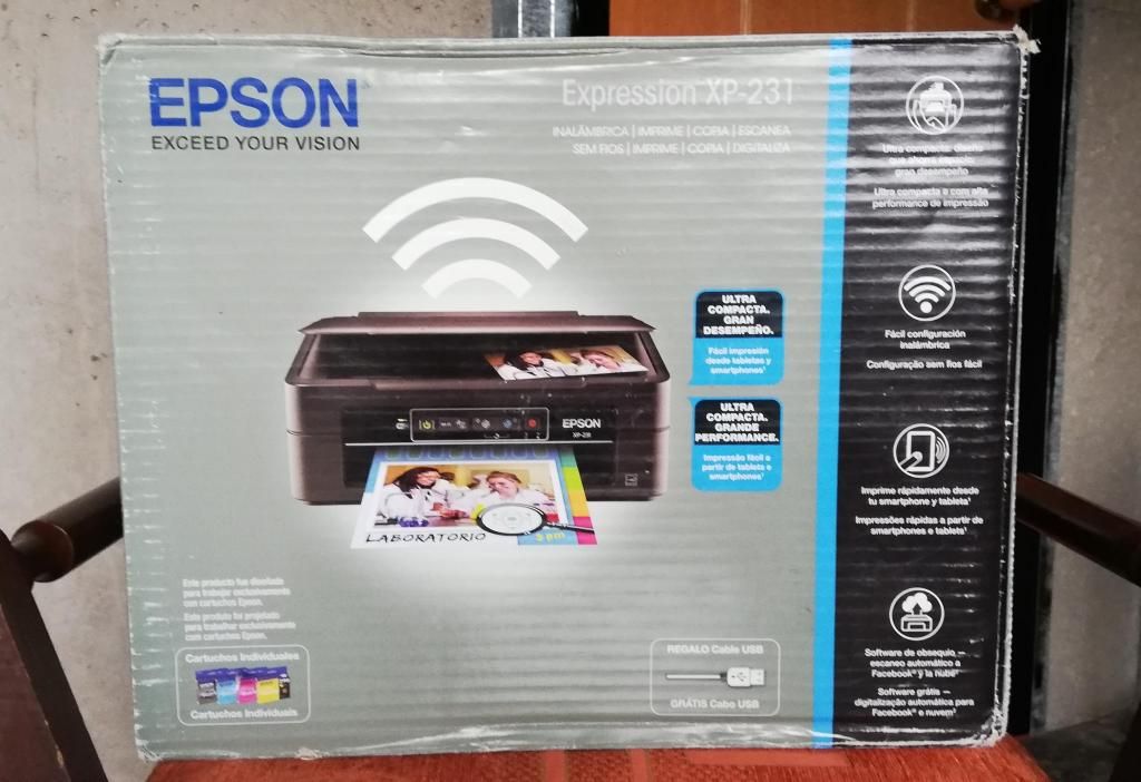 VENDO IMPRESORA EPSON MODELO EXPRESSION XP 231