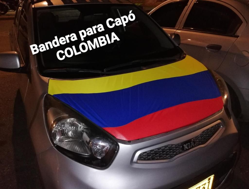 BANDERA PARA EL CARRO COLOMBIA