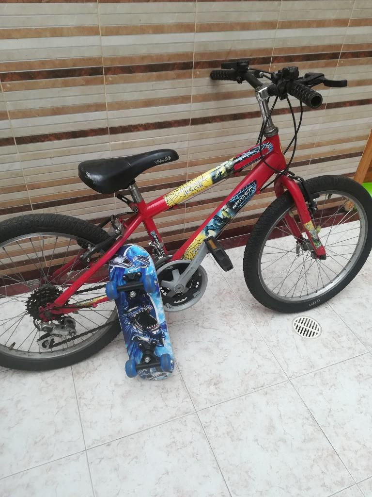 Bicicleta Y Patineta para Niño