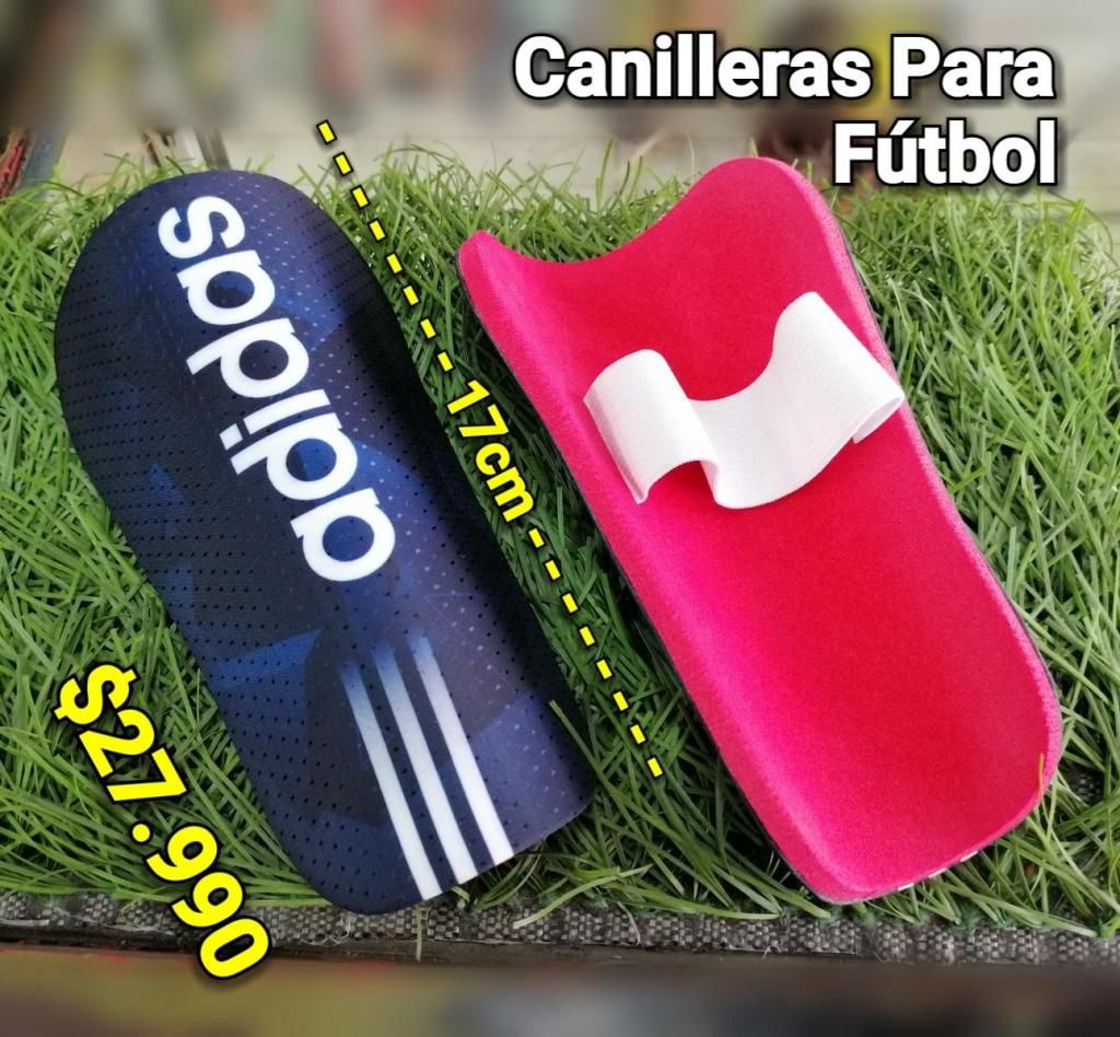 CANILLERAS PARA FÚTBOL 17CM PRO