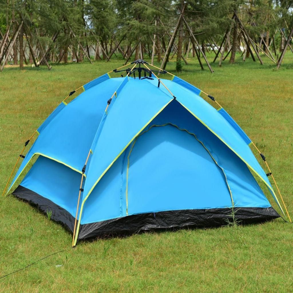 Carpa Camping Automática Impermeable 4 Personas