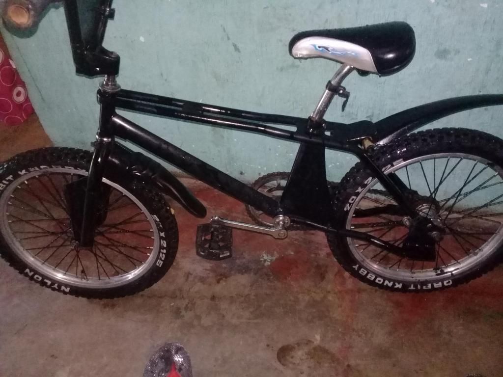 cicla bmx doble barra