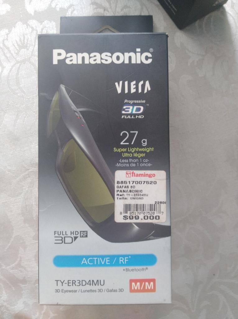 Gafas 3d Panasonic