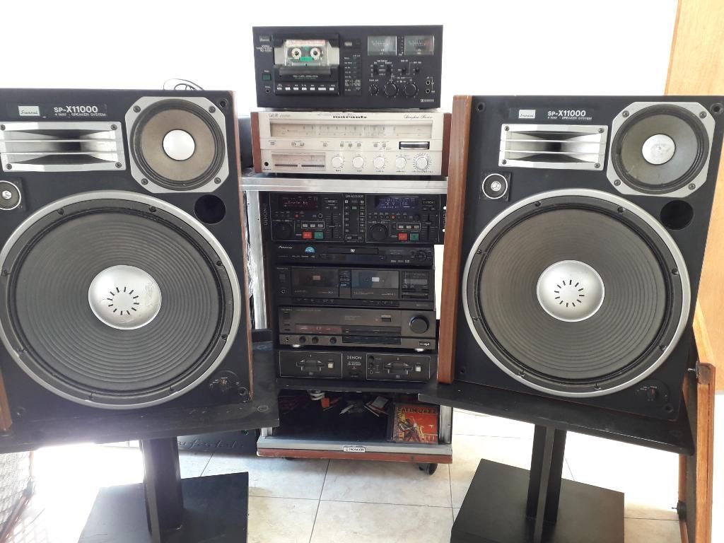 Parlantes Sansui Vintage,4 Vias 300wts