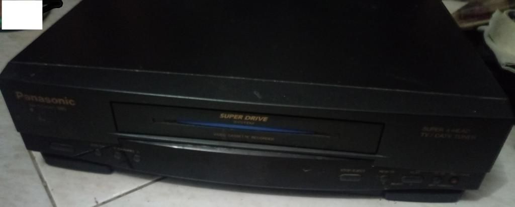 VHS Panasonic super drive con control