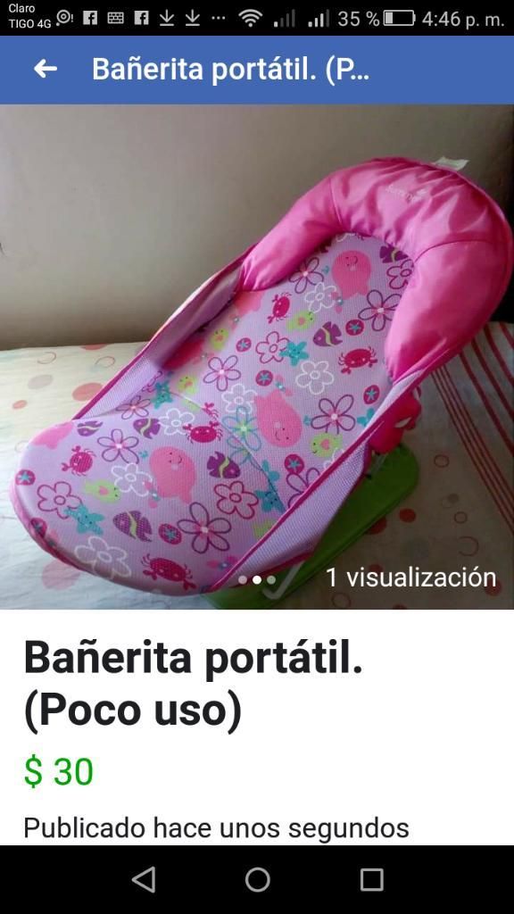 Bañera Portátil para Bebés