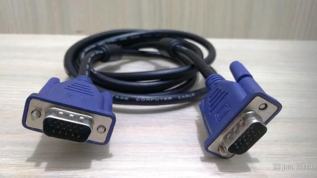 Cable para monitor vga 1.5 mts nuevo garantia