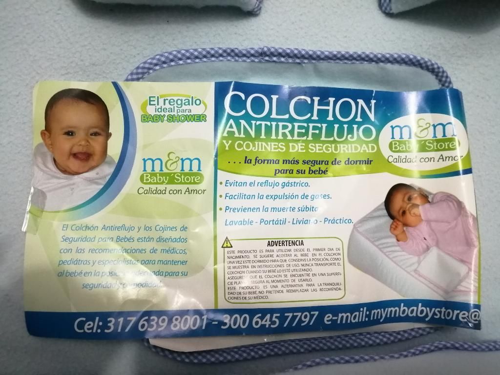 Colchón Anti-reflujo para Bebé