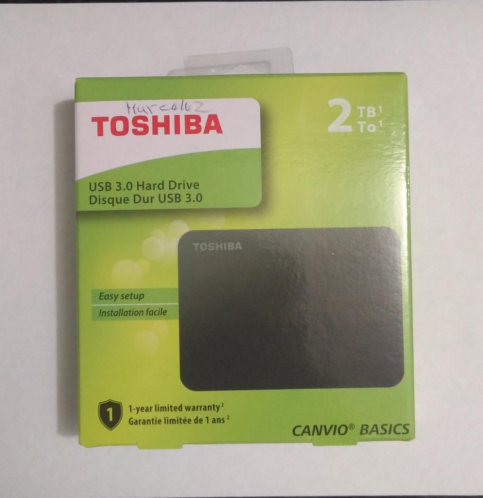 Disco Externo 2 Tb Toshiba 3.0 Original