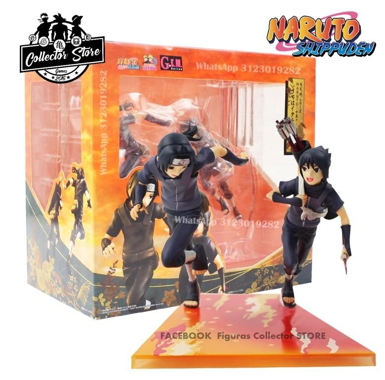 Figuras De Itachi Y Sasuke Uchiha Megahouse Naruto Shippuden
