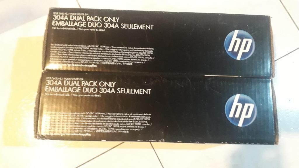 HP 304A 2-pack Black Original LaserJet Toner Cartridges